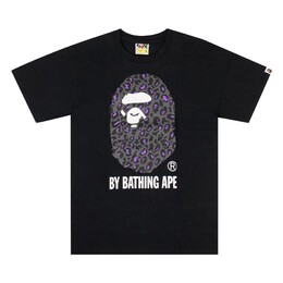 A BATHING APE: Футболка с леопардовым принтом 