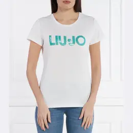 LIU JO: Белая футболка 