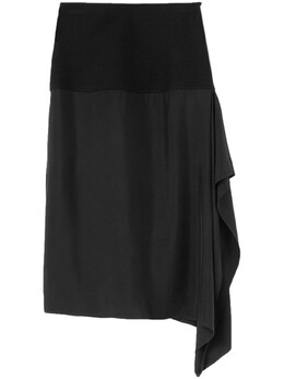Jil Sander: Юбка из шерсти 