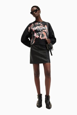 Allsaints: Чёрная футболка  All Saints