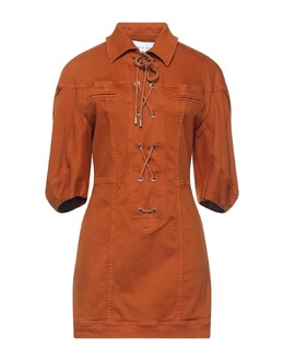 Alberta Ferretti: Бежевое платье 