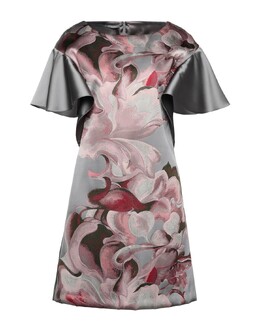 Alberta Ferretti: Серое платье 