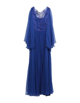Alberta Ferretti: Синее платье 