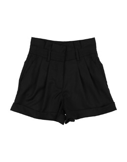 Balmain: Чёрные шорты 