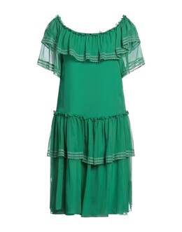 Alberta Ferretti: Зелёное платье 
