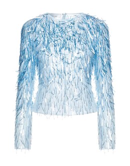 Alberta Ferretti: Топ с пайетками 