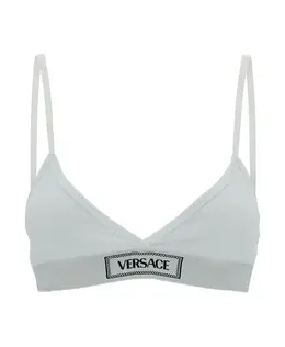 Versace: Хлопковый топ 