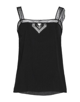 Alberta Ferretti: Чёрный топ 