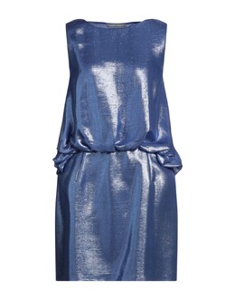 Alberta Ferretti: Синее платье 