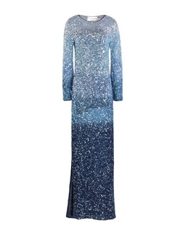 Alberta Ferretti: Синее платье 