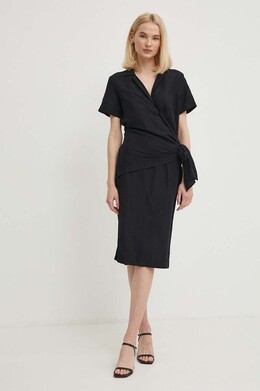 Sisley: Льняное платье 