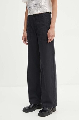 Levi's: Чёрные брюки 