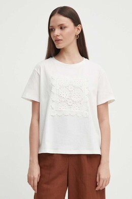 Sisley: Хлопковая футболка 