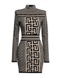 Balmain: Чёрное платье 