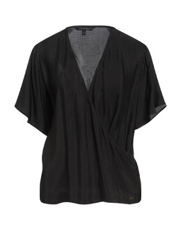 Armani Exchange: Чёрный топ 