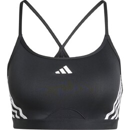 Adidas: Чёрный бюстгальтер  Stripes