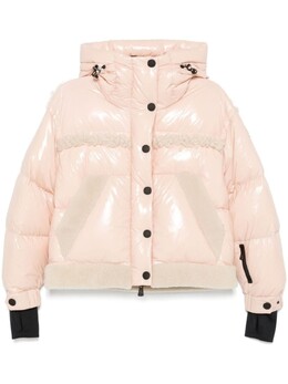 Moncler Grenoble: Розовая куртка 