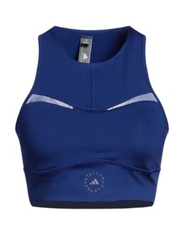 Adidas By Stella Mccartney: Синий топ 