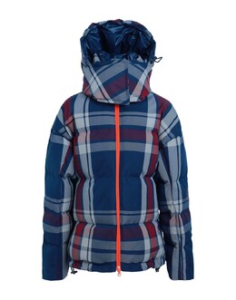 Adidas By Stella Mccartney: Синий пуховик 