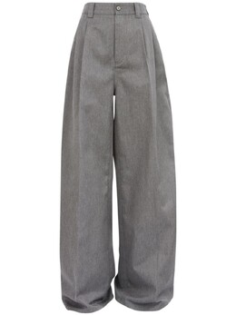 Maison Margiela: Серые брюки 