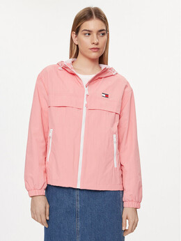 Tommy Jeans: Розовая куртка 