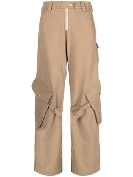 Acne Studios: Бежевые брюки 