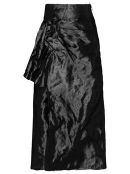 Maison Margiela: Драпированная юбка 