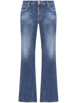 Dsquared2: Расклешённые джинсы 