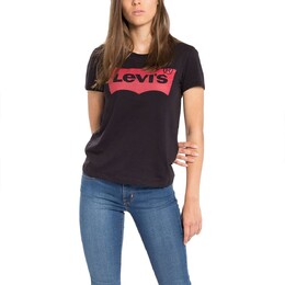 Levi's: Чёрная футболка  The Perfect