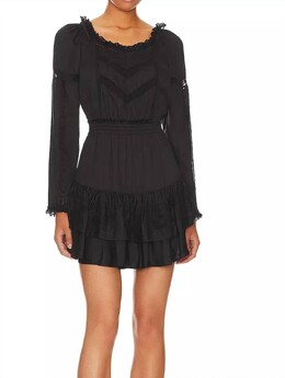 LoveShackFancy: Чёрное платье 