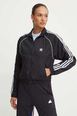Adidas Originals: Чёрная куртка 