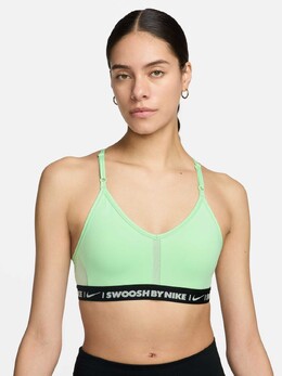 Nike: Зелёный бюстгальтер 