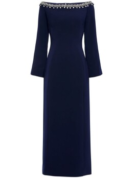 Jenny Packham: Синее платье 