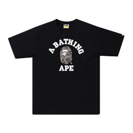 A BATHING APE: Чёрная футболка 