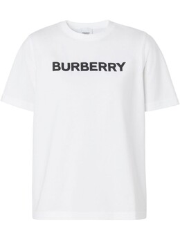 Burberry: Хлопковая футболка 