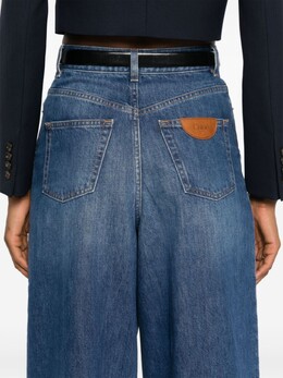 Chloé: Джинсы с завышенной талией 