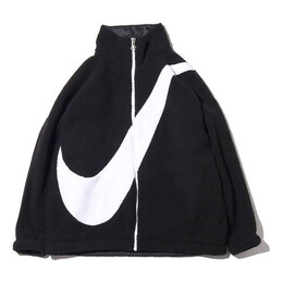 Nike: Чёрная куртка 