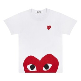 Comme Des Garçons Play: Красная футболка  Heart