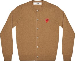 Comme Des Garçons Play: Кардиган  Double Heart из шерсти