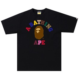 A BATHING APE: Чёрная футболка 