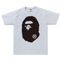 A BATHING APE: Двухцветная футболка 