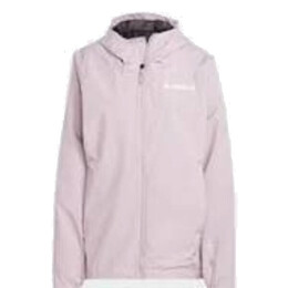 Adidas: Фиолетовая куртка  Terrex