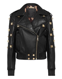 Philipp Plein: Кожаная куртка 
