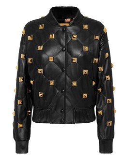 Philipp Plein: Кожаная куртка 