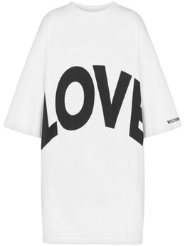 Moschino: Белое платье 