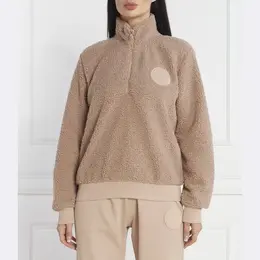 Emporio Armani: Коричневая толстовка 