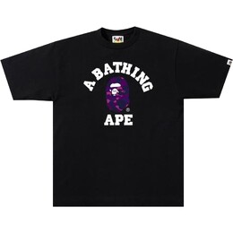 A BATHING APE: Чёрная футболка 