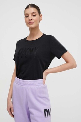 DKNY: Чёрная футболка 