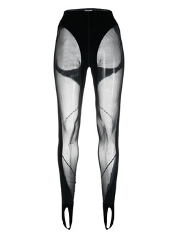 MUGLER: Чёрные легинсы 