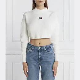 Tommy Hilfiger: Короткий свитер 